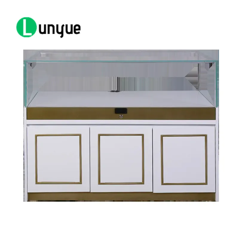 Luxury Skincare Display - خزانة عرض خشبية لغرفة عرض التصاميم،