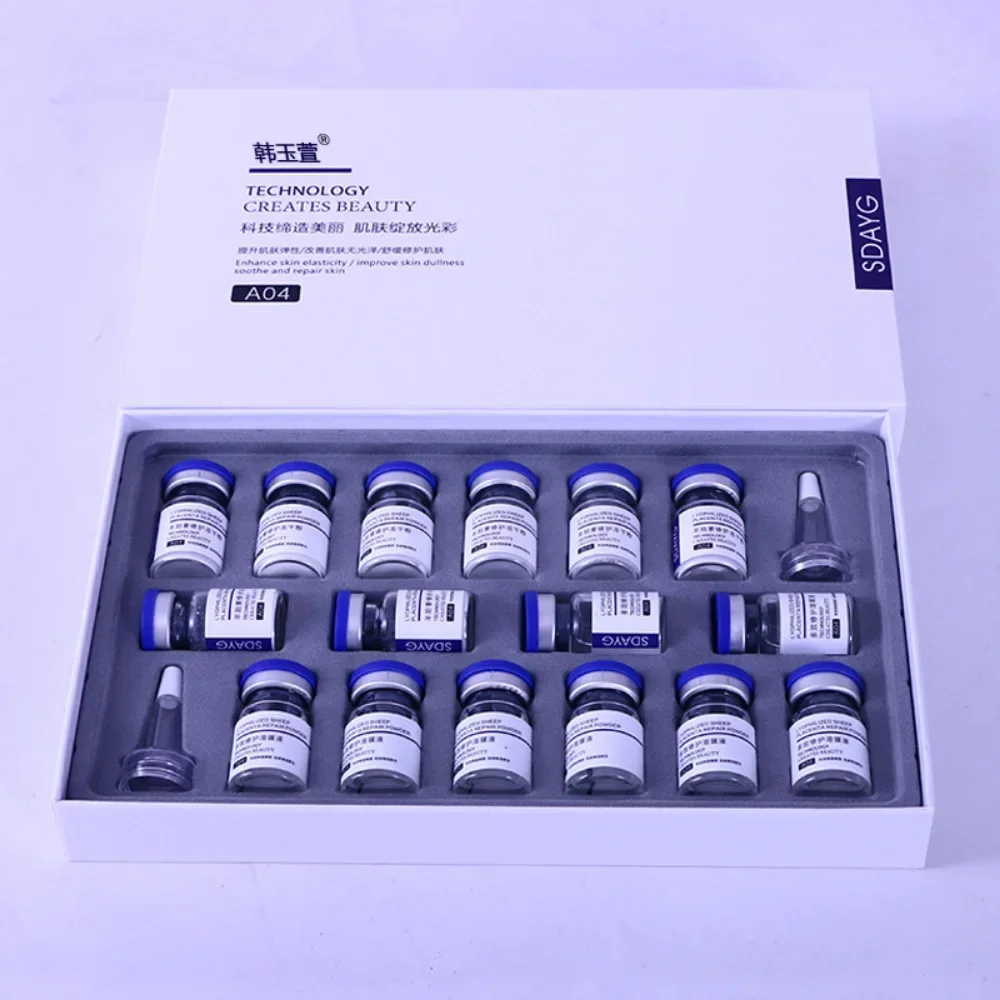 Oligopeptide Wrinkle - مجموعة مسحوق مشيمة الأغنام المجففة بالتجميد،