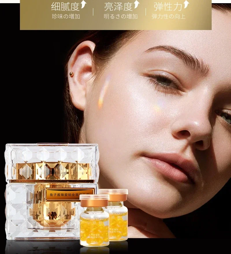 Luxury Skincare Set - البلاتين نادر فاخر الكافيار مجموعة العناية