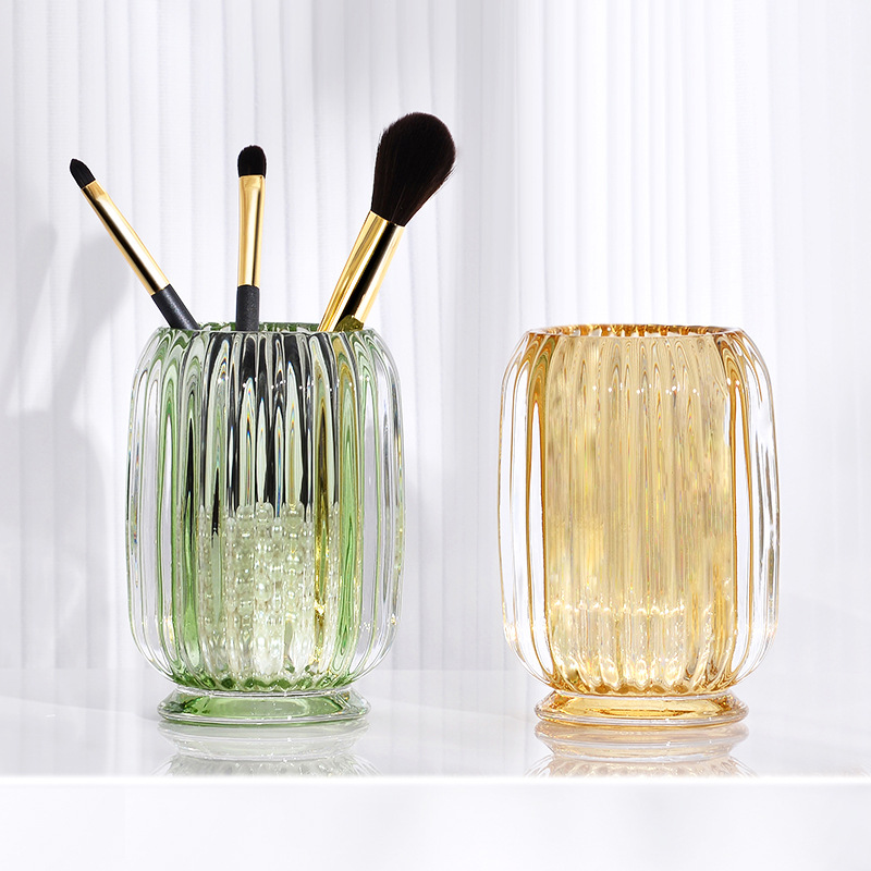 Luxury Skincare Containers - ضوء فاخر شفاف زجاج تخزين الحاويات