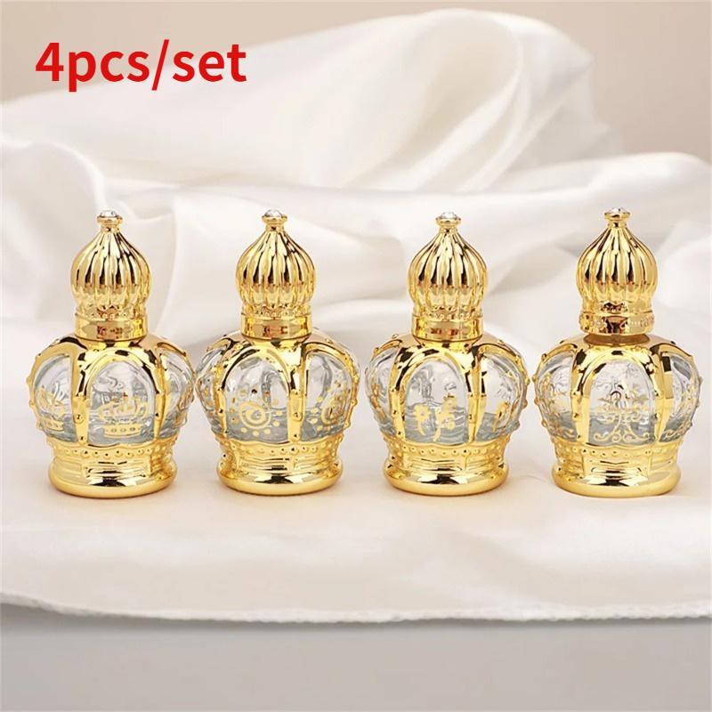 Luxury Skincare Set - مجموعة من 4 قطع زجاجات عطر