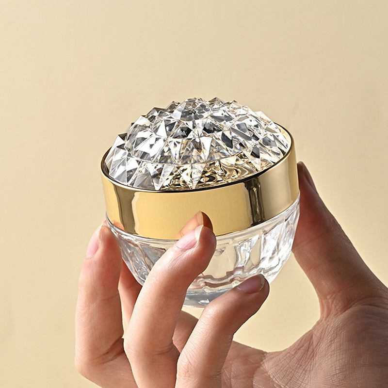 1 قطعة الماس الفاخر 50 جرام جر - مراجعة Luxury Skincare Containers وسعره