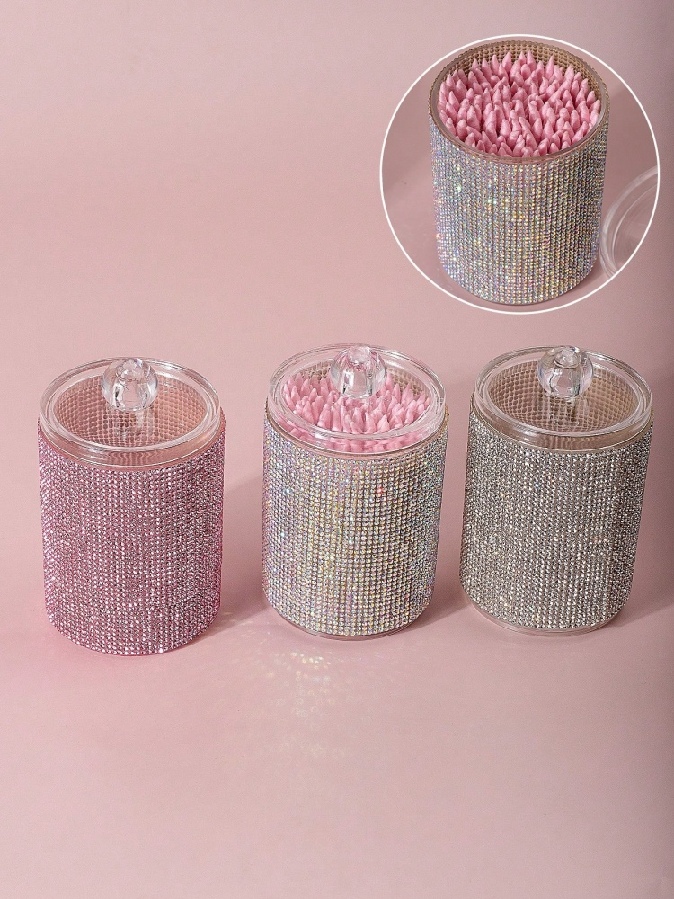 وعاء تخزين فاخر مرصع بالألماس  - مراجعة Luxury Skincare Containers وسعره