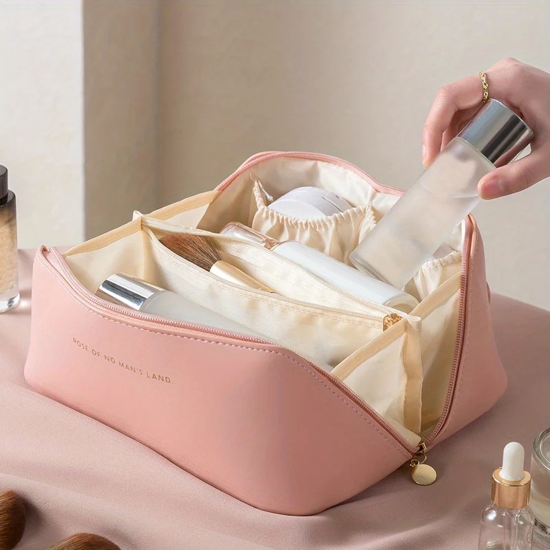 حقيبة منظم مكياج نسائية، حقيبة - مراجعة Luxury Skincare Containers وسعره