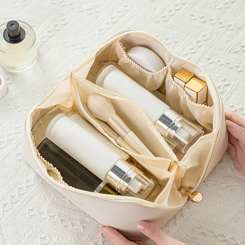 حقيبة منظم مكياج نسائية، حقيبة - مراجعة Luxury Skincare Containers وسعره
