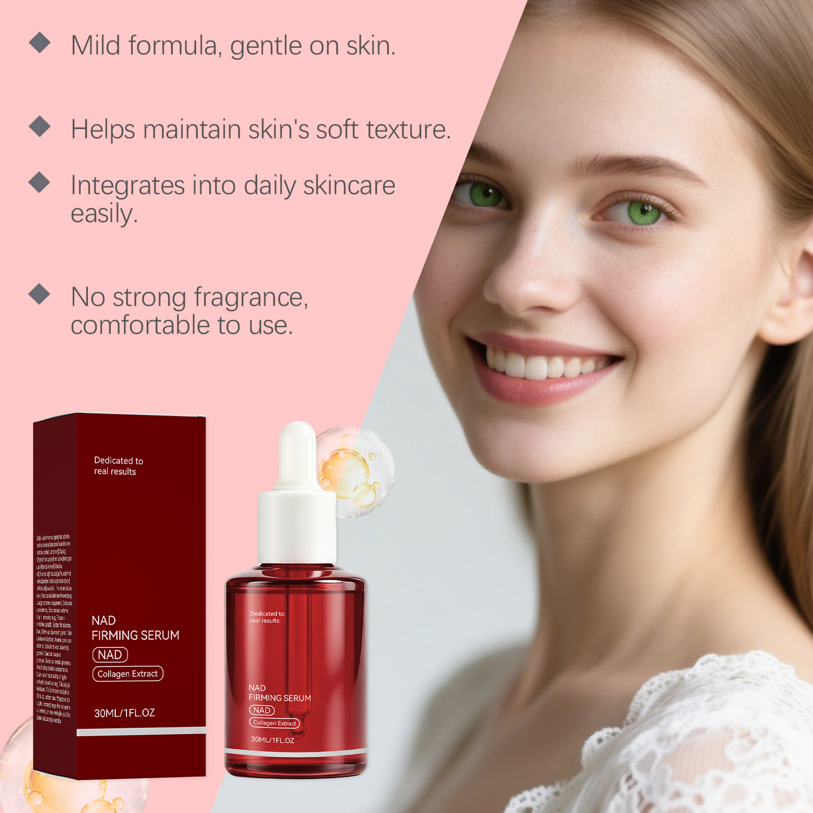 سيروم NAD+ لشد البشرة مع الكول - مراجعة Peptide Complex Serum وسعره